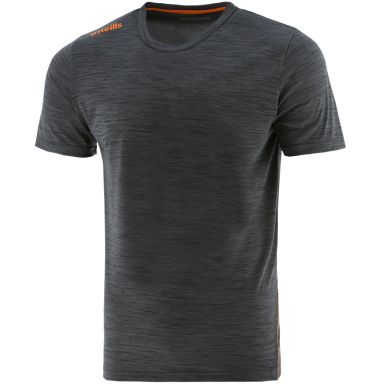 Men's Juno T-Shirt Dark Grey / Orange