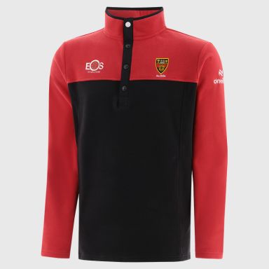 Down GAA Kids' Kai Snap Button Fleece Red / Black from O’Neills 