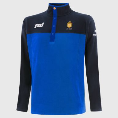 Clare GAA Kids' Kai Snap Button Fleece Royal from O’Neills 