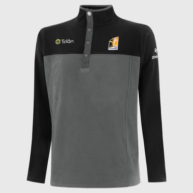 Kilkenny GAA Men's Kai Snap Button Fleece Grey from O’Neills