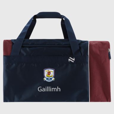 Marine Galway GAA Kent Holdall Bag with zip compartments and removeable shoulder strap by O’Neills.