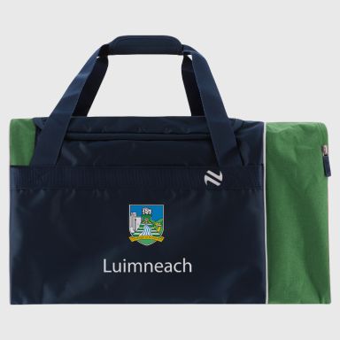 Marine Limerick GAA Kent Holdall Bag with zip compartments and removeable shoulder strap by O’Neills.