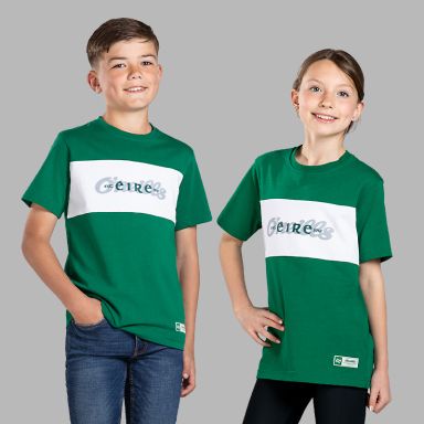 Green Kids' A Chara Est. 1918 T-Shirt by O’Neills.