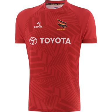 O'Neills Adelaide Crows Coaches Training Tee Red 