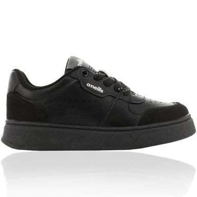 Black Lorcan Low Trainers, with a Padded tongue and ankle collar from O'Neill's.