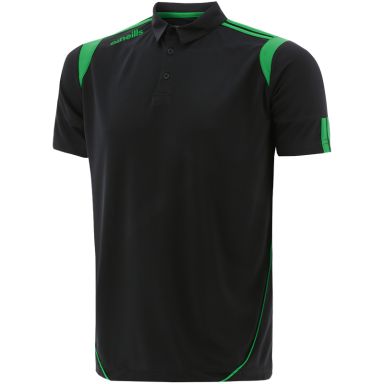 Kids' Loxton Polo Shirt Black / Green