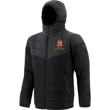 Mallow Camogie Club Kids' Maddox Hooded Padded Jacket Black
