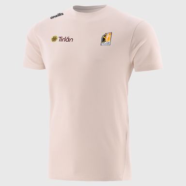 Kilkenny GAA Beige Pima Cotton T-Shirt with County Crest From O'Neills.