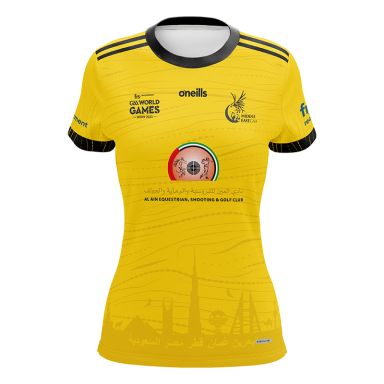 Middle East Open Camogie GAA World Games Women's Fit Jersey (Al Ain Equestrian)