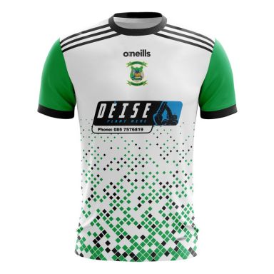 Modeligo Camogie Women's Fit Short Sleeve Training Top (White)