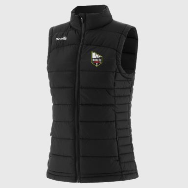 Moher Celtic FC Women's Ash Lightweight Padded Gilet