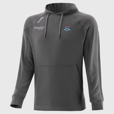 Dublin GAA Men's Momentum Fleece Pullover Hoodie Grey from O’Neills Sportswear