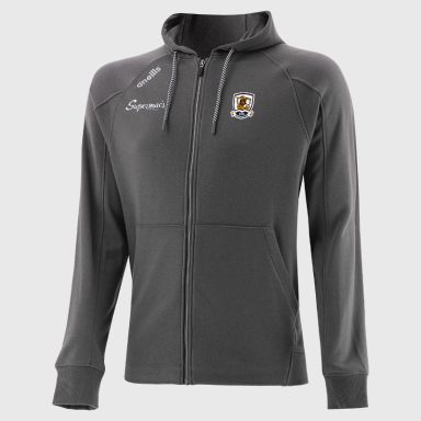 Galway GAA Men's Momentum Fleece Full Zip Hoodie Grey from O’Neills Sportswear