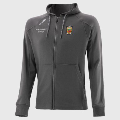 Mayo GAA Men's Momentum Fleece Full Zip Hoodie Grey from O’Neills Sportswear