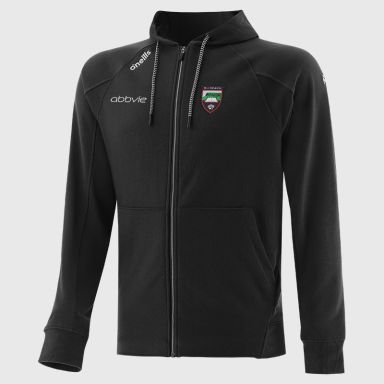 Sligo GAA Men's Momentum Fleece Full Zip Hoodie Black from O’Neills Sportswear
