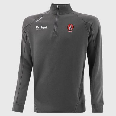 Derry GAA Men's Momentum Half Zip Fleece Top Dark Grey from O’Neills Sportswear