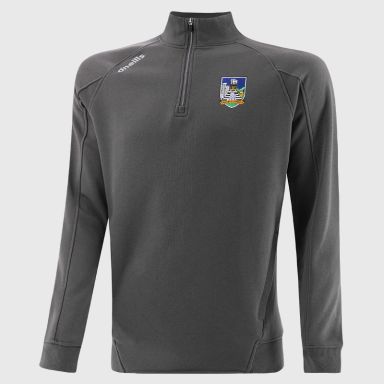 Limerick GAA Men's Momentum Half Zip Fleece Top Dark Grey from O’Neills Sportswear