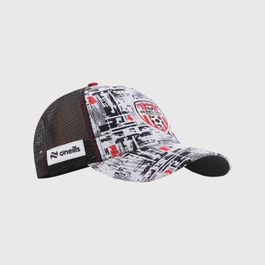 O'Neills Derry City FC Mono Cap White / Black / Grey