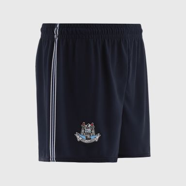 Navy Dublin GAA Home shorts from O'Neills.