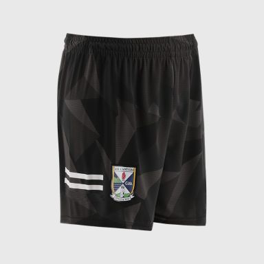 Black Cavan GAA Kids' Alternative Shorts by O’Neills.