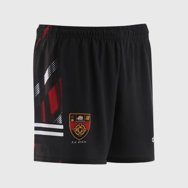 Black Down GAA Kids' Training Shorts by O’Neills.