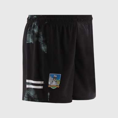 Black Limerick GAA Kids’ Alternative Shorts by O’Neills.