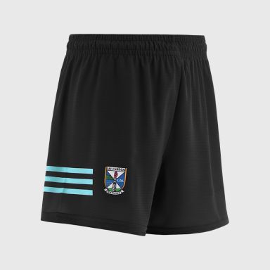 Black Cavan GAA Men's Training Shorts 2025 by O'Neills