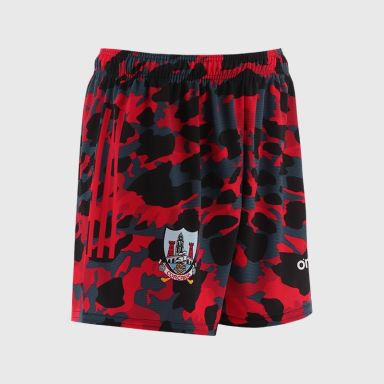 Red Cork GAA Kids' Training Shorts by O’Neills.