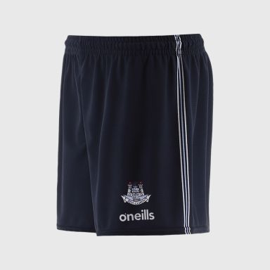 Navy Dublin Camogie Home Shorts by O’Neills.