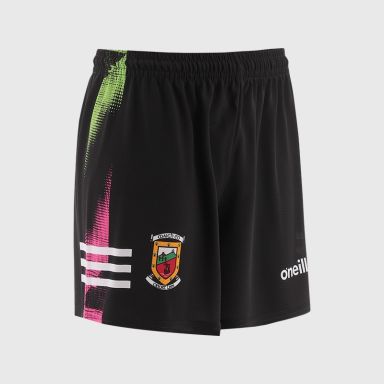 Black Mayo GAA Men's Training Shorts by O’Neills.