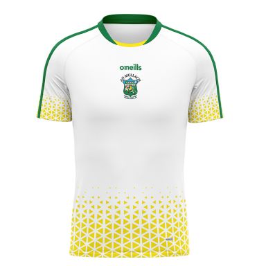 Mullagh Camogie Club Women's Fit Short Sleeve Training Top White