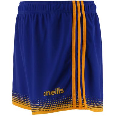 royal and amber Nelson GAA shorts by O’Neills