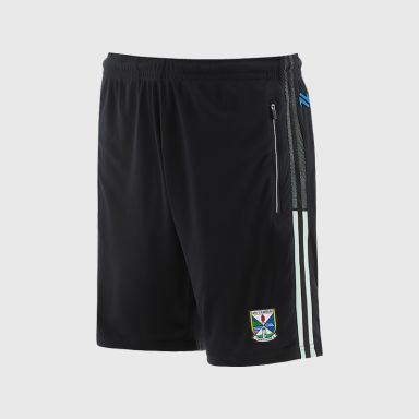 Cavan GAA Kids' Nepal Shorts Black from O’Neills