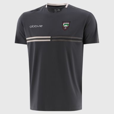O'Neills Sligo GAA Kids' Nepal T-Shirt Dark Grey / Beige / Black
