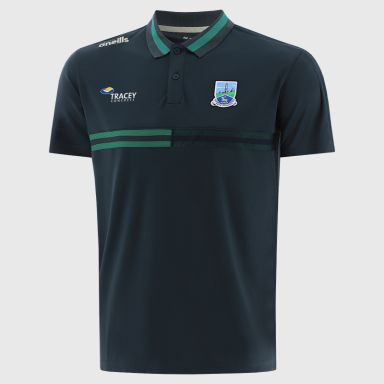 Navy Fermanagh GAA Men's Nepal Polo Shirt by O’Neills 