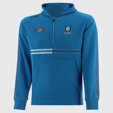 Blue Monaghan GAA Kids Nepal Fleece Half Zip Hoodie from O’Neills. 