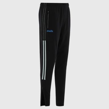 Kids' Nepal Brushed Skinny Tracksuit Bottoms from O’Neills with elasticated waistband, 2 zipped pockets and outer leg zips.