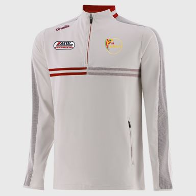 Beige Carlow GAA Men's Nepal Brushed Half Zip Top from O'Neills