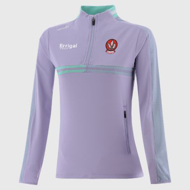 Purple Derry GAA Women's Nepal Brushed Half Zip Top from O'Neills