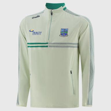 O’Neills Fermanagh GAA Men's Nepal Brushed Half Zip Mint.