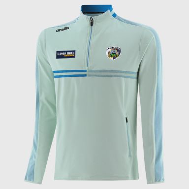 Blue Laois GAA Men's Nepal Brushed Half Zip Top by O'Neills