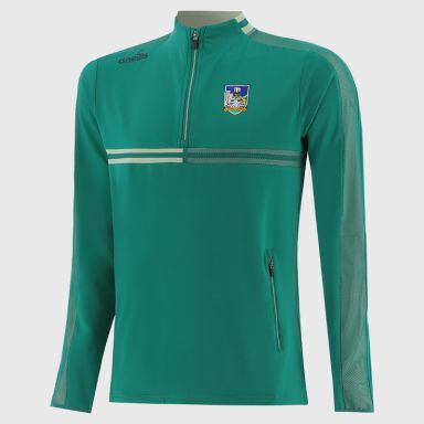 O’Neills Limerick GAA Men's Nepal Brushed Half Zip Green