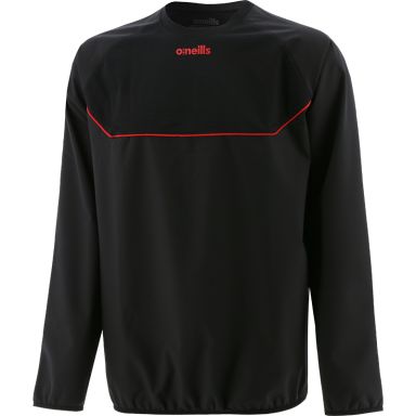 Kids' Norwich Woven Windbreaker Black / Red
