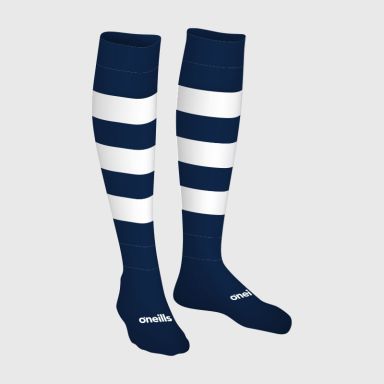 Newark Rugby Club Kids' Koolite Max CF Socks Marine / White
