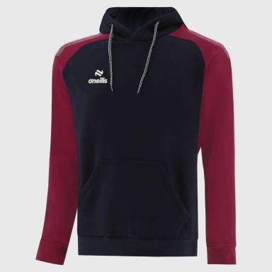 Marine / Maroon Men's Odin Fleece Pullover Hoodie from O’Neills.