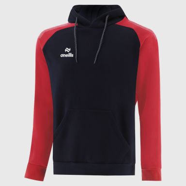 Navy / Red Men's Odin Fleece Pullover Hoodie from O’Neills.