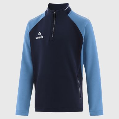 Marine / Sky / White Kids' Odin Half Zip Top from O’Neills.