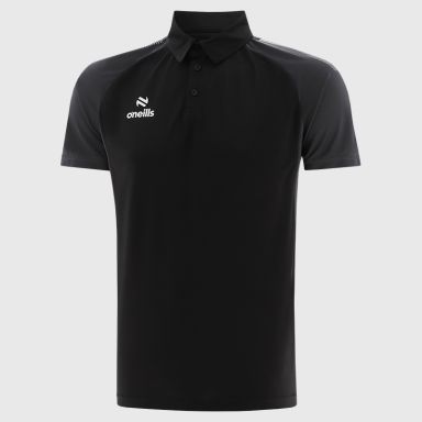Black / Dark Grey Men's Odin Polo Shirt from O’Neills