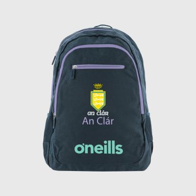 Navy Clare GAA Olympic Backpack by O’Neills.