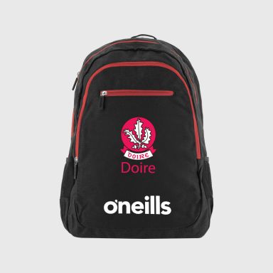 Black Derry GAA Olympic Backpack by O’Neills.